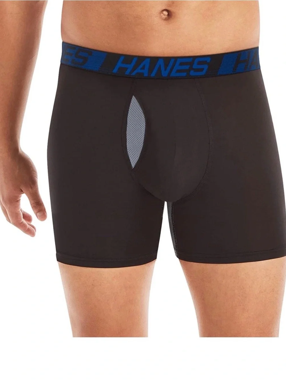 Hanes Men's Total Support Pouch Boxer Brief . Available size : L & XL .
